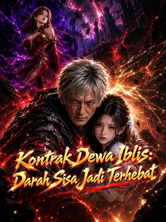 Poster Kontrak Dewa Iblis: Darah Sisa Jadi Terhebat