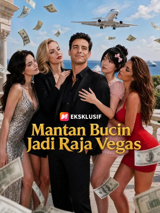 Poster Mantan Bucin Jadi Raja Vegas