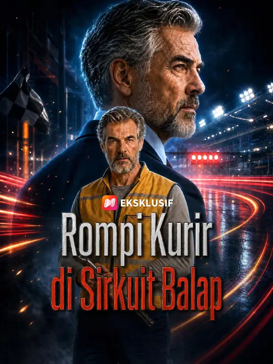 Poster Rompi Kurir di Sirkuit Balap