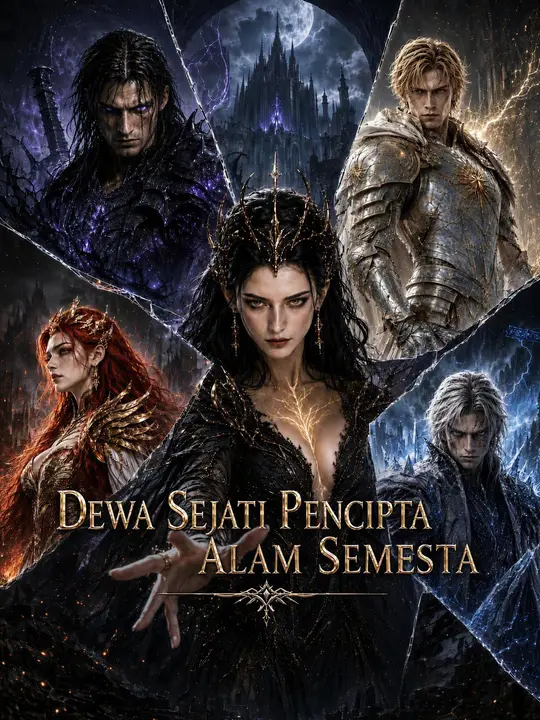 Poster Dewa Sejati Pencipta Alam Semesta
