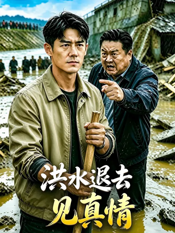 Poster Flood Recedes, True Character Shines