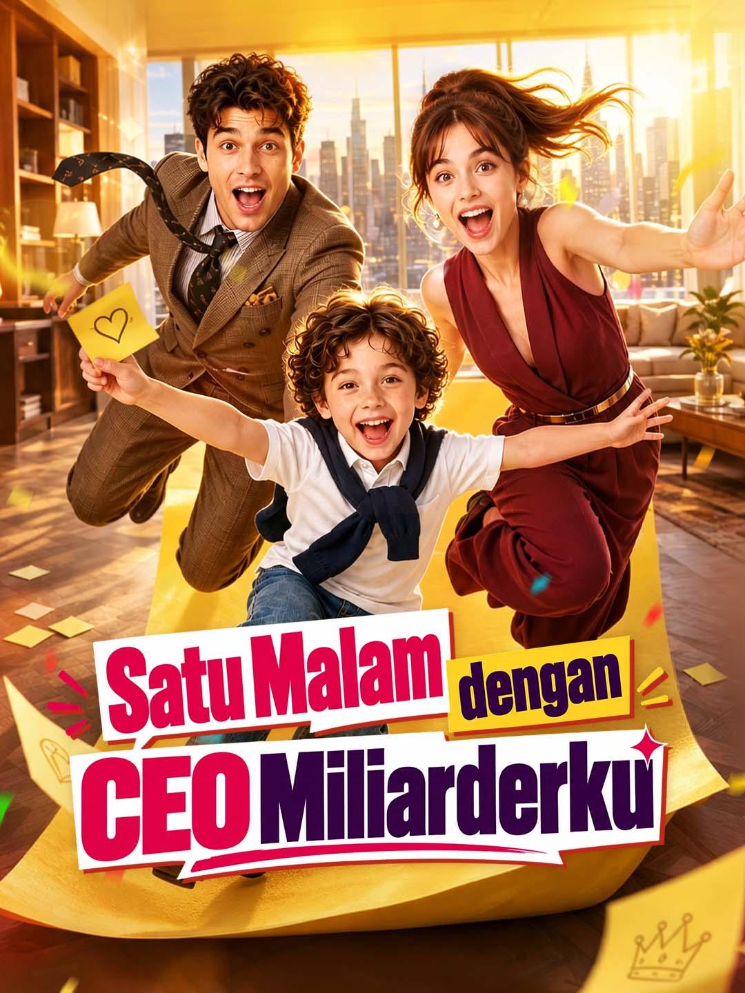 Poster Satu Malam dengan CEO Miliarderku
