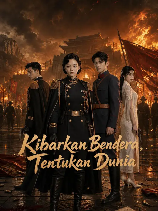 Poster Kibarkan Bendera, Tentukan Dunia
