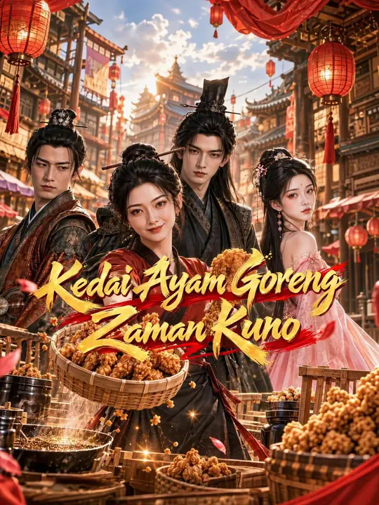 Poster Kedai Ayam Goreng Zaman Kuno