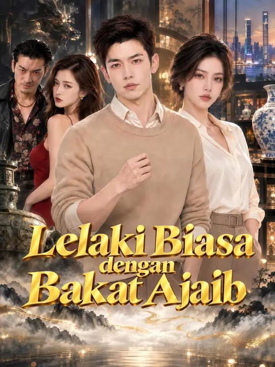 Poster Lelaki Biasa dengan Bakat Ajaib