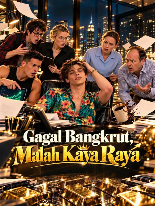 Poster Gagal Bangkrut, Malah Kaya Raya