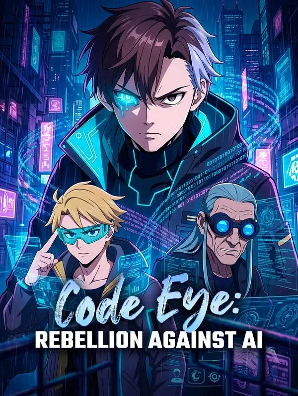 Poster Code Eye: Rebellion Against AI