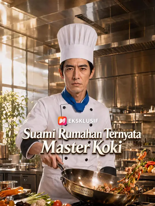 Poster Suami Rumahan Ternyata Master Koki
