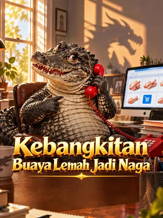 Poster Kebangkitan Buaya Lemah Jadi Naga