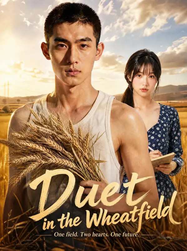 Poster Showdown in the Wheat Field
