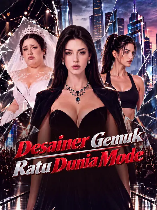 Poster Desainer Gemuk Ratu Dunia Mode