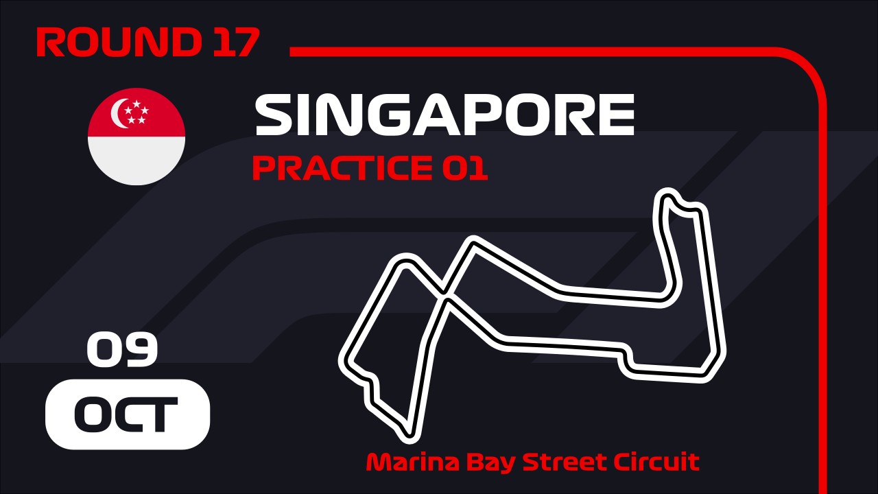 Singapore Grand Prix Practice 1