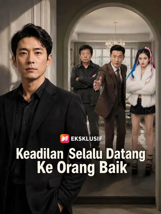 Poster Keadilan Selalu Datang Ke Orang Baik