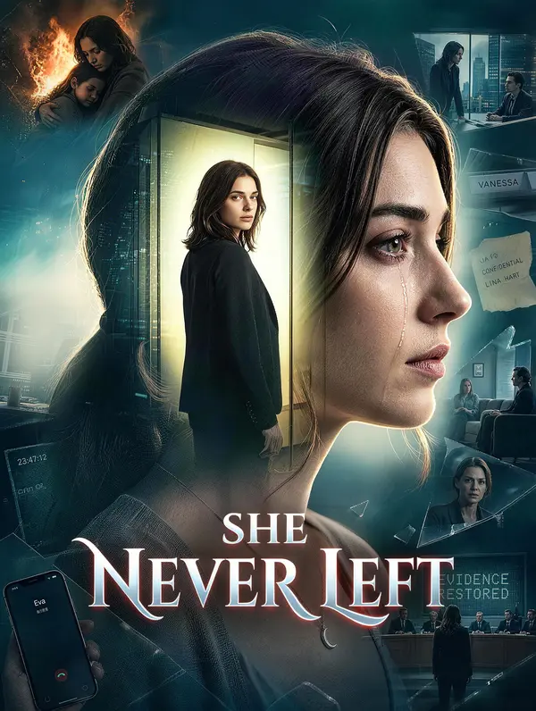 Poster SHE NEVER LEFT