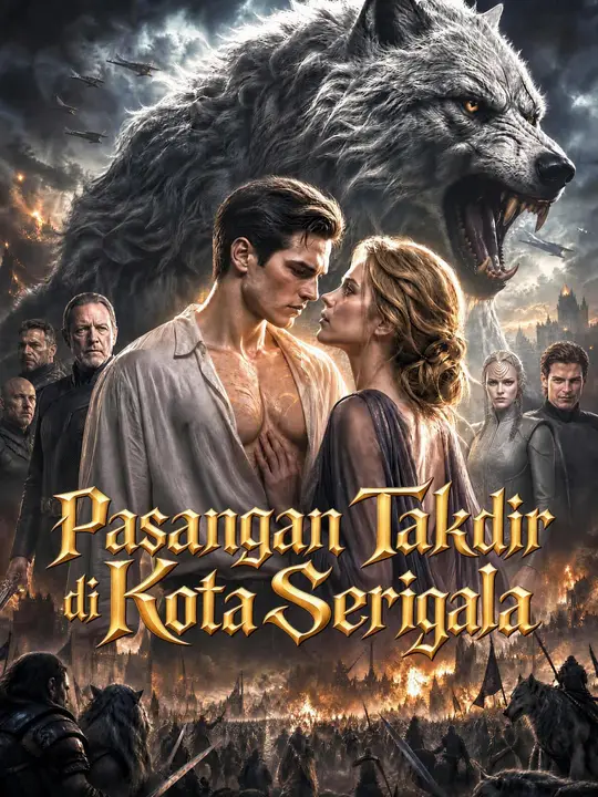 Poster Pasangan Takdir di Kota Serigala​