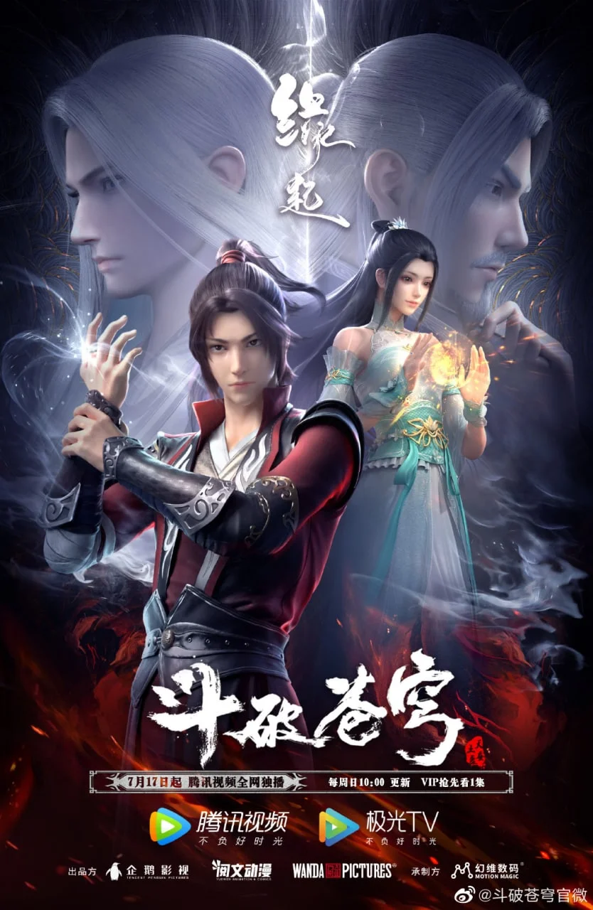 Poster Battle Through the Heavens: The Origin